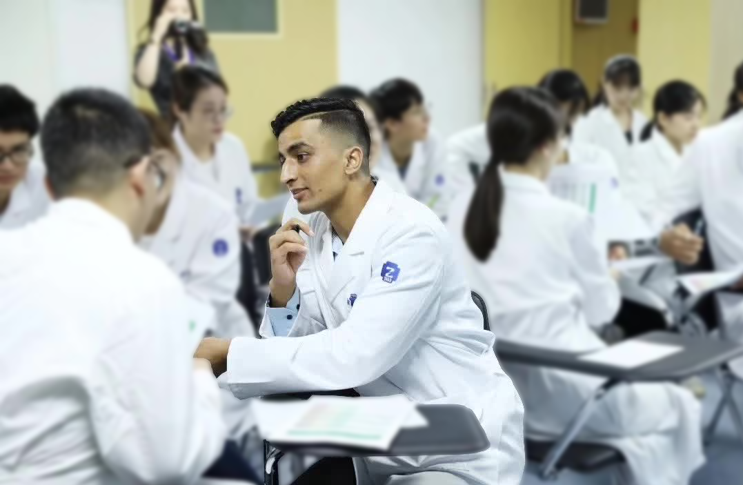 Medical school classroom